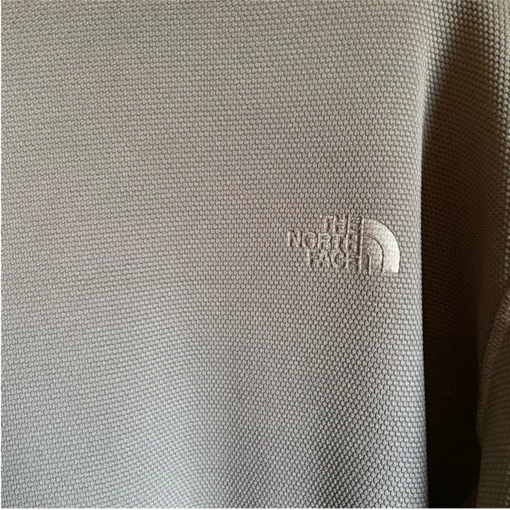 The North Face Mens Full Zip Fleece Jacket Gray Lightweight XXL